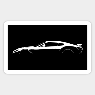 Aston Martin V12 Zagato Silhouette Sticker